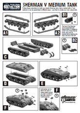 British Sherman V Troop including Vc Firefly