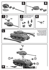 British Sherman V Troop including Vc Firefly