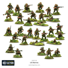 US Marines Platoon plastic box set
