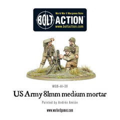US Army 81mm medium mortar