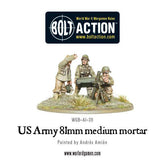 US Army 81mm medium mortar