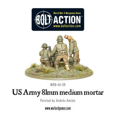 US Army 81mm medium mortar
