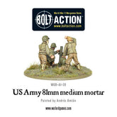 US Army 81mm medium mortar