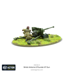 British Airborne Six Pounder AT Gun