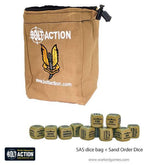 SAS dice bag & dice