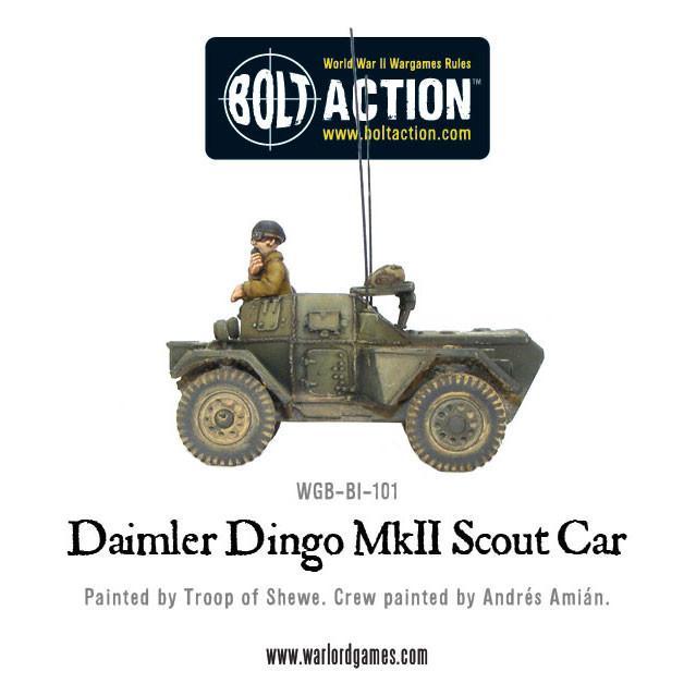 British Daimler Dingo MkII Scout Car