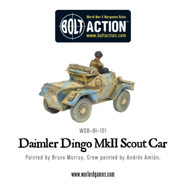 British Daimler Dingo MkII Scout Car