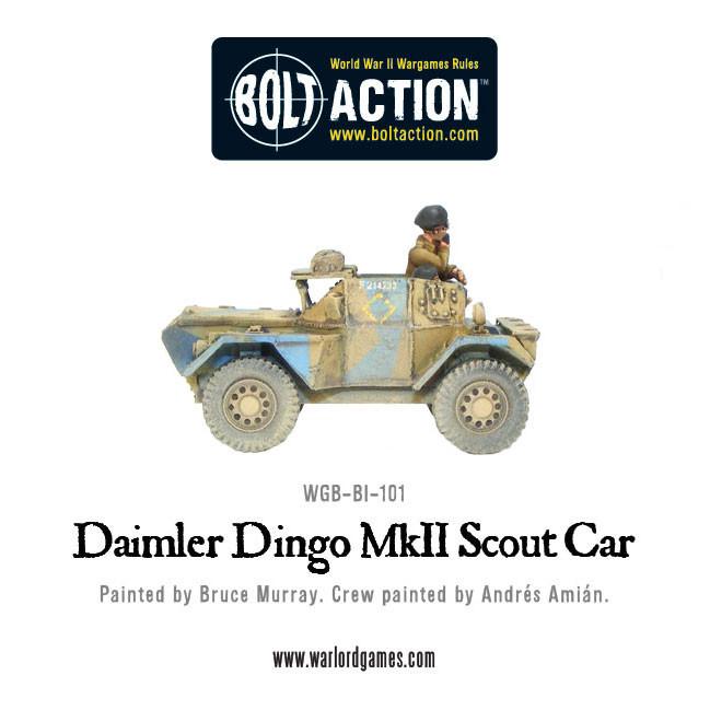 British Daimler Dingo MkII Scout Car