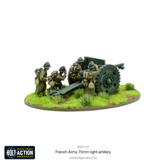 French Army 75mm light artillery