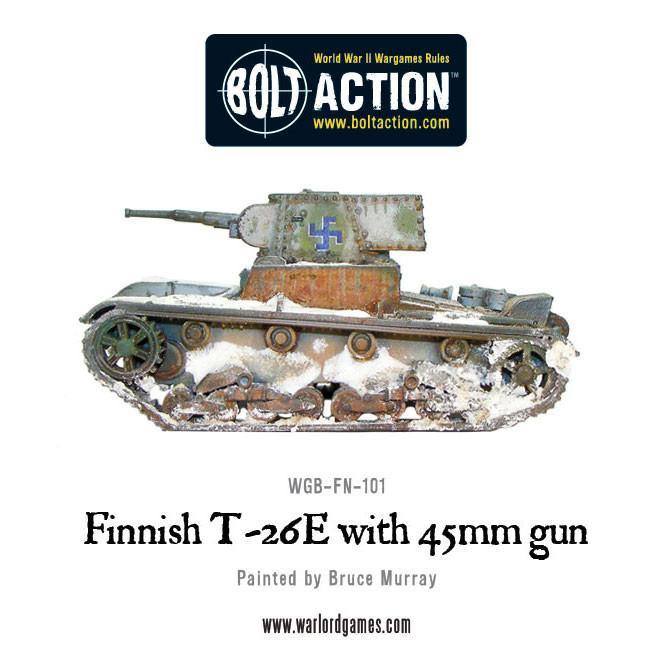 Finnish T-26-E Vickers 6-tonner with 45mm gun