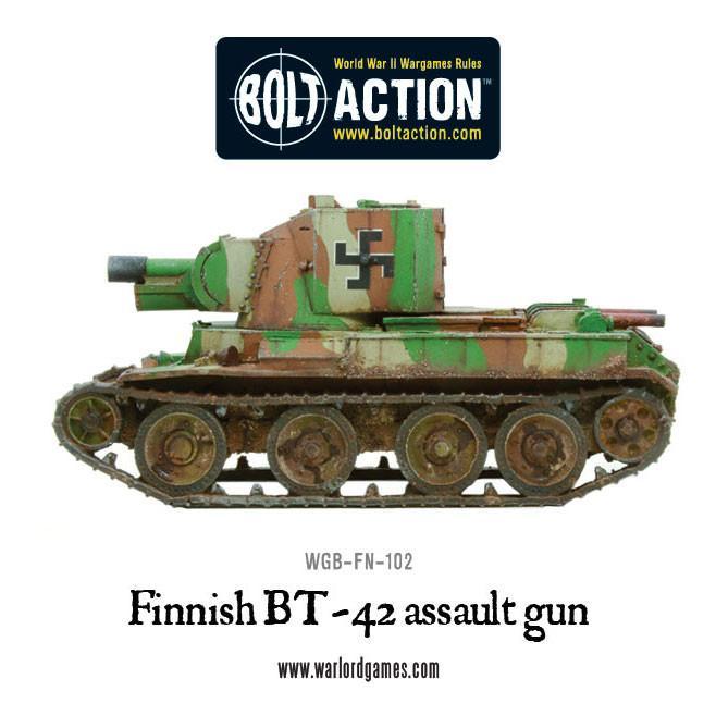 Finnish BT-42 assault gun