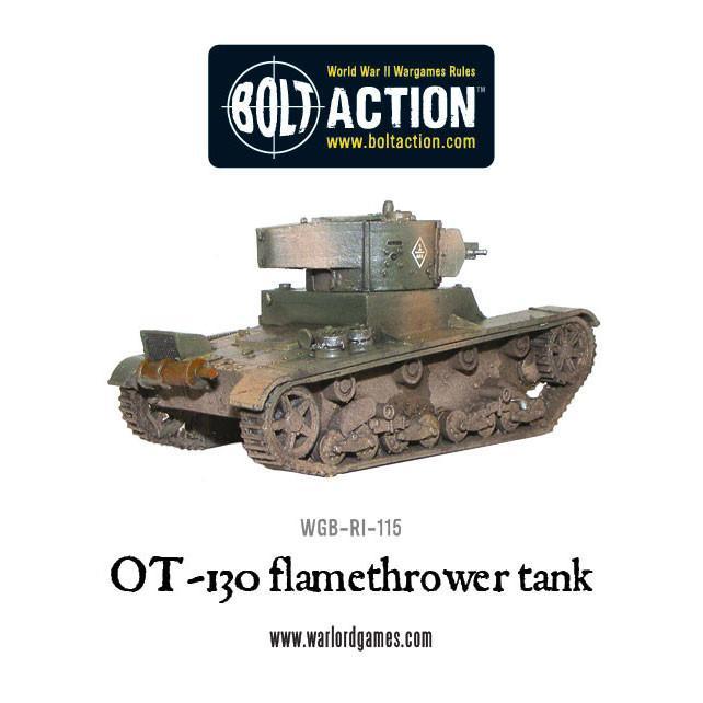 OT-130, flamethrower tank