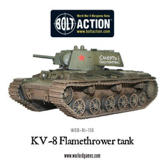 KV-8 flamethrower tank