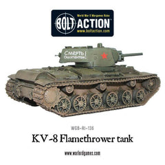 KV-8 flamethrower tank