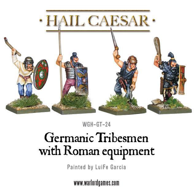 Germanic tribesmen with Roman equipment