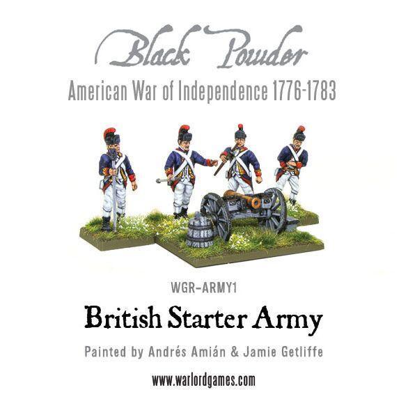 American War of Independence British Army starter set