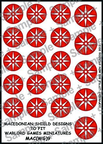 Macedonian Phalangite Shield Design 9