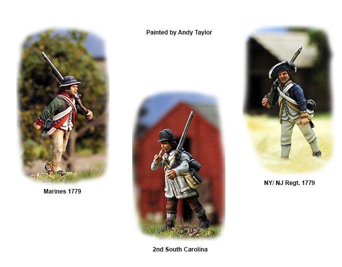 American War of Independence Continental Infantry 1776-1783