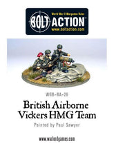 British Airborne Vickers MMG Team