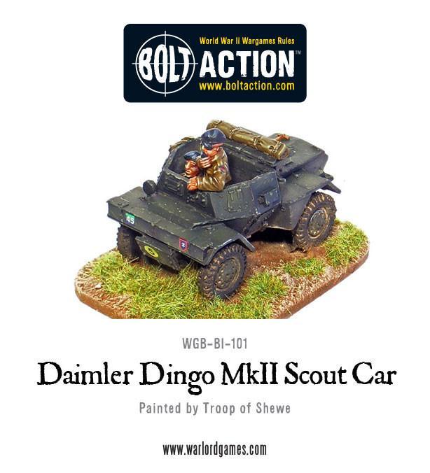 British Daimler Dingo MkII Scout Car