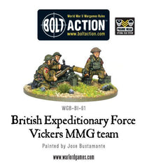 BEF Vickers MMG team