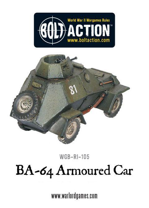 Soviet BA-64 Armoured Car