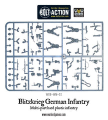 Blitzkrieg German Infantry Platoon plastic boxed set