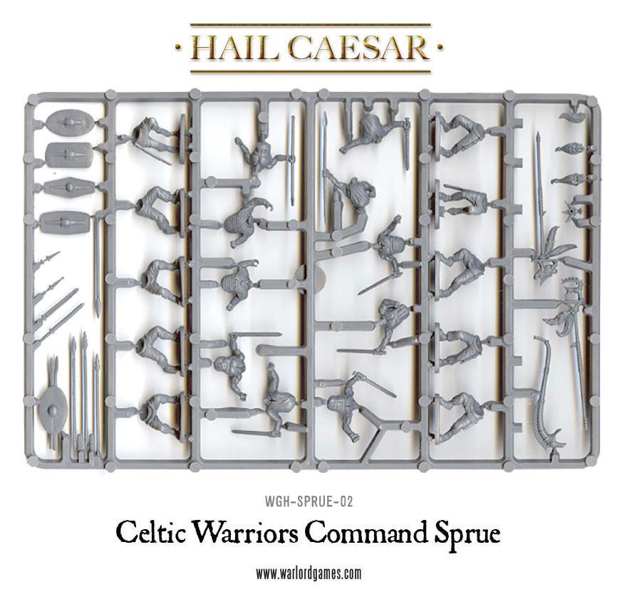 Celtic Warriors Command sprue