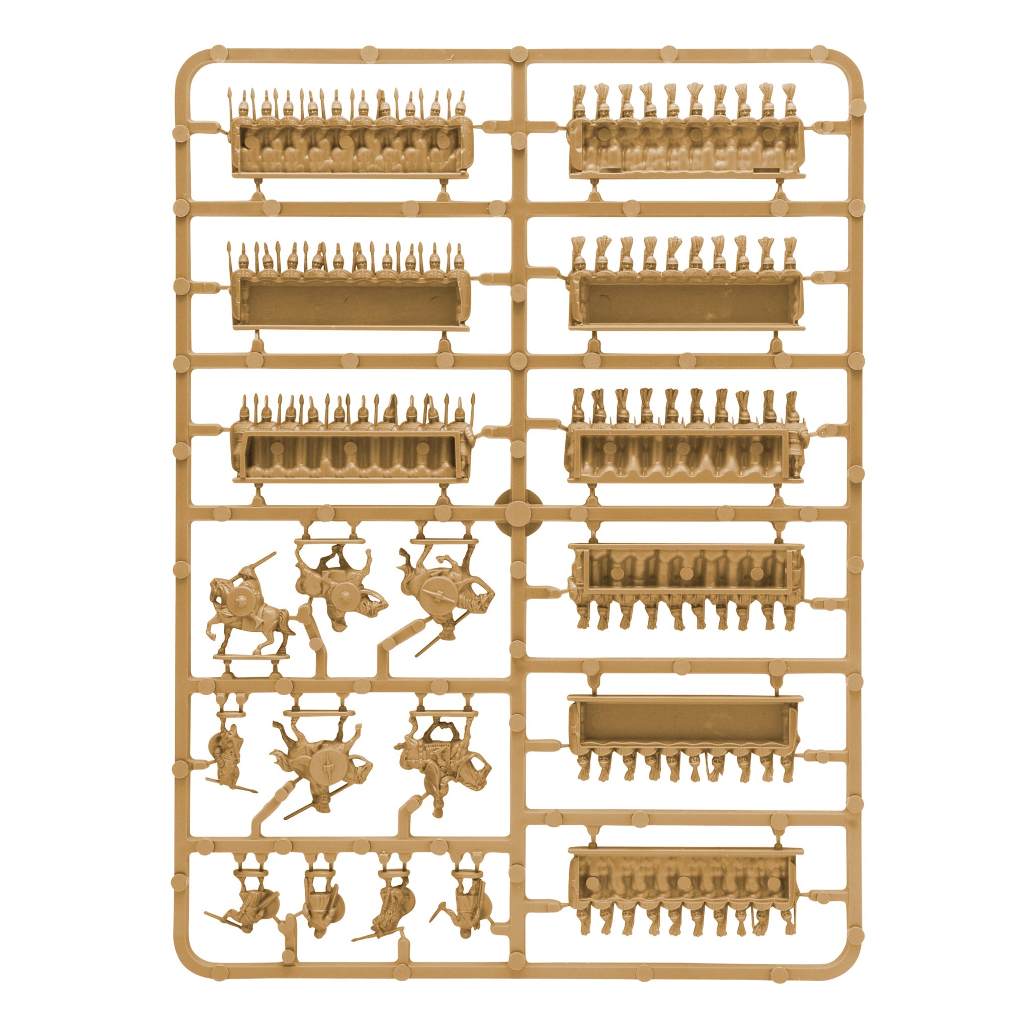 Hail Caesar Epic Battles: Republican Roman sprue (tan plastic)