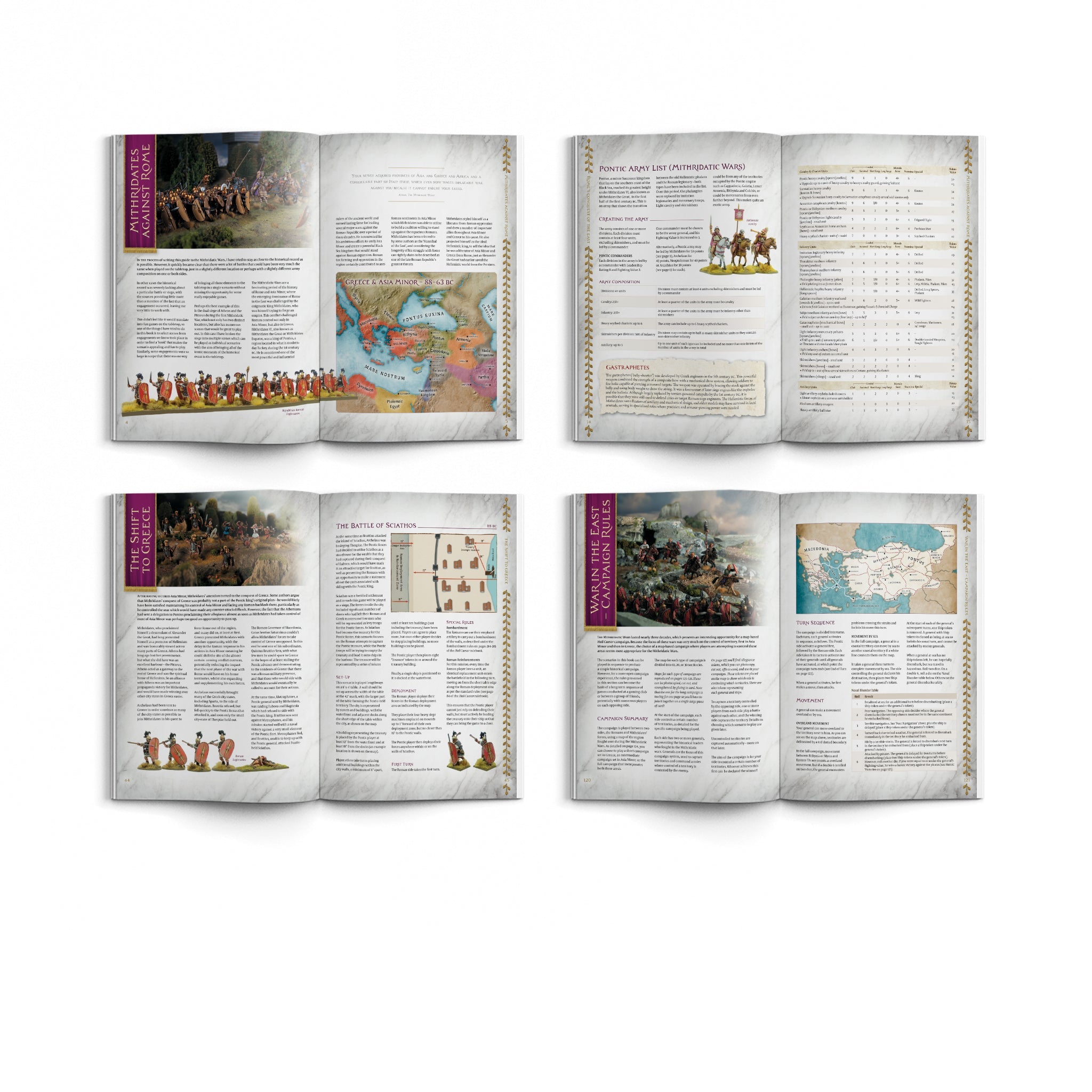 Rome's Conquest of the East - Hail Caesar Supplement with Young Caesar special figure