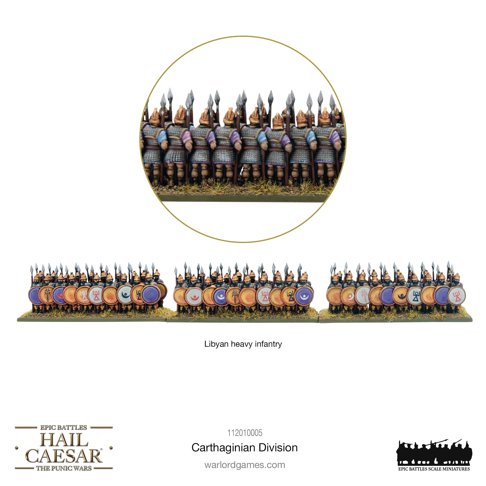 Hail Caesar Epic Battles: Carthaginian division