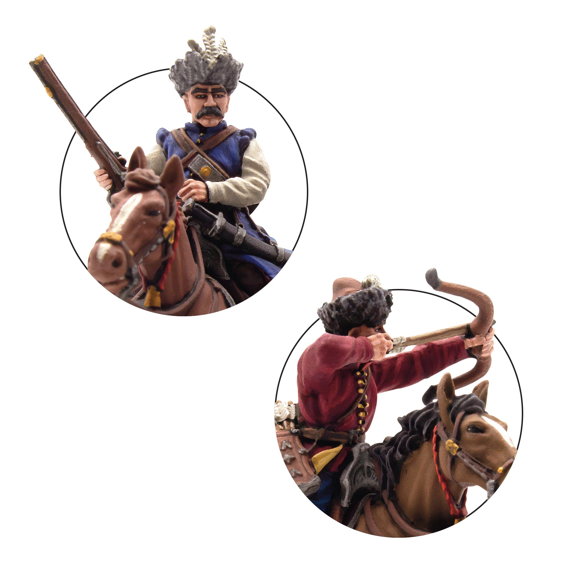 Polish-Lithuanian levy cavalry with muskets