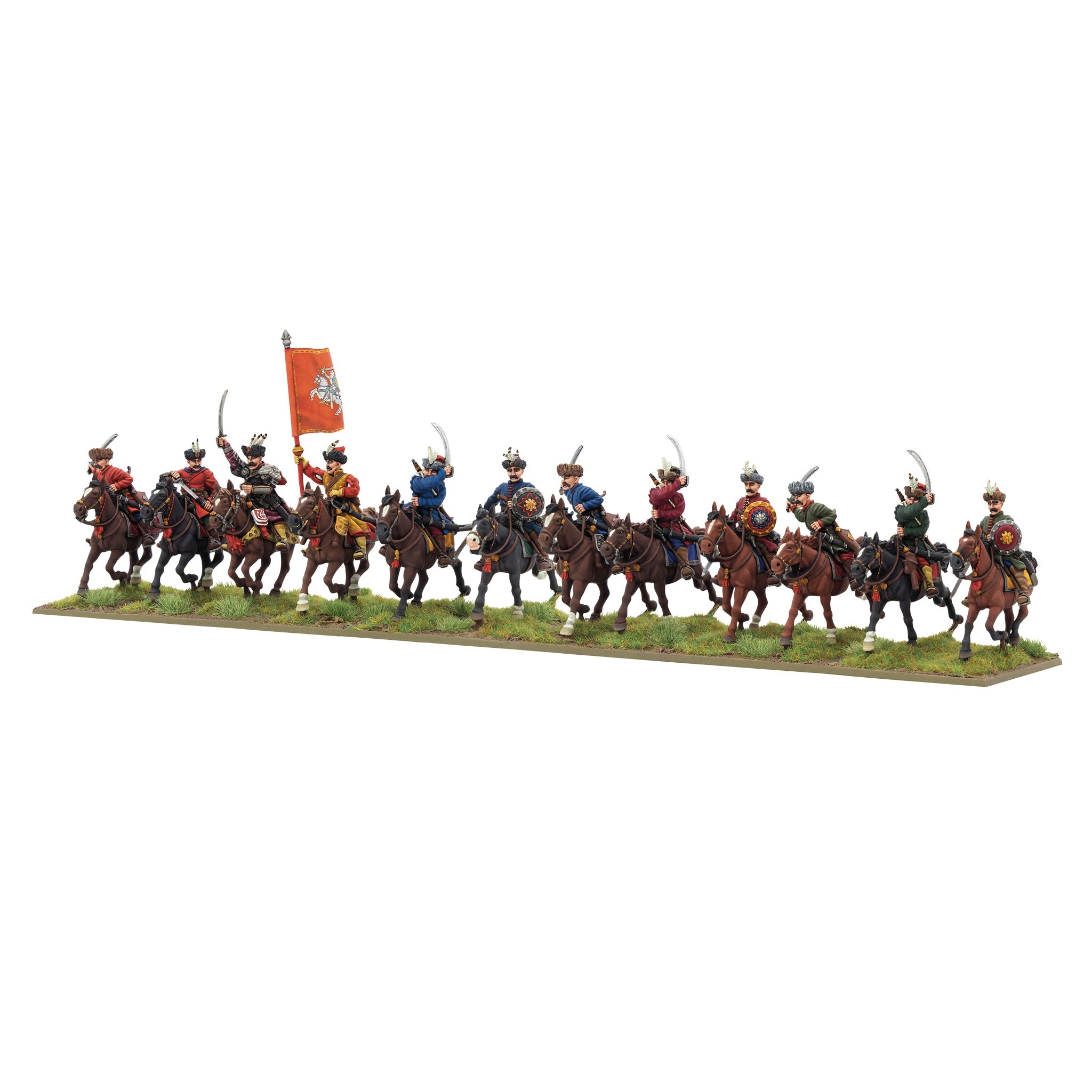 Polish-Lithuanian levy cavalry with sabres regiment