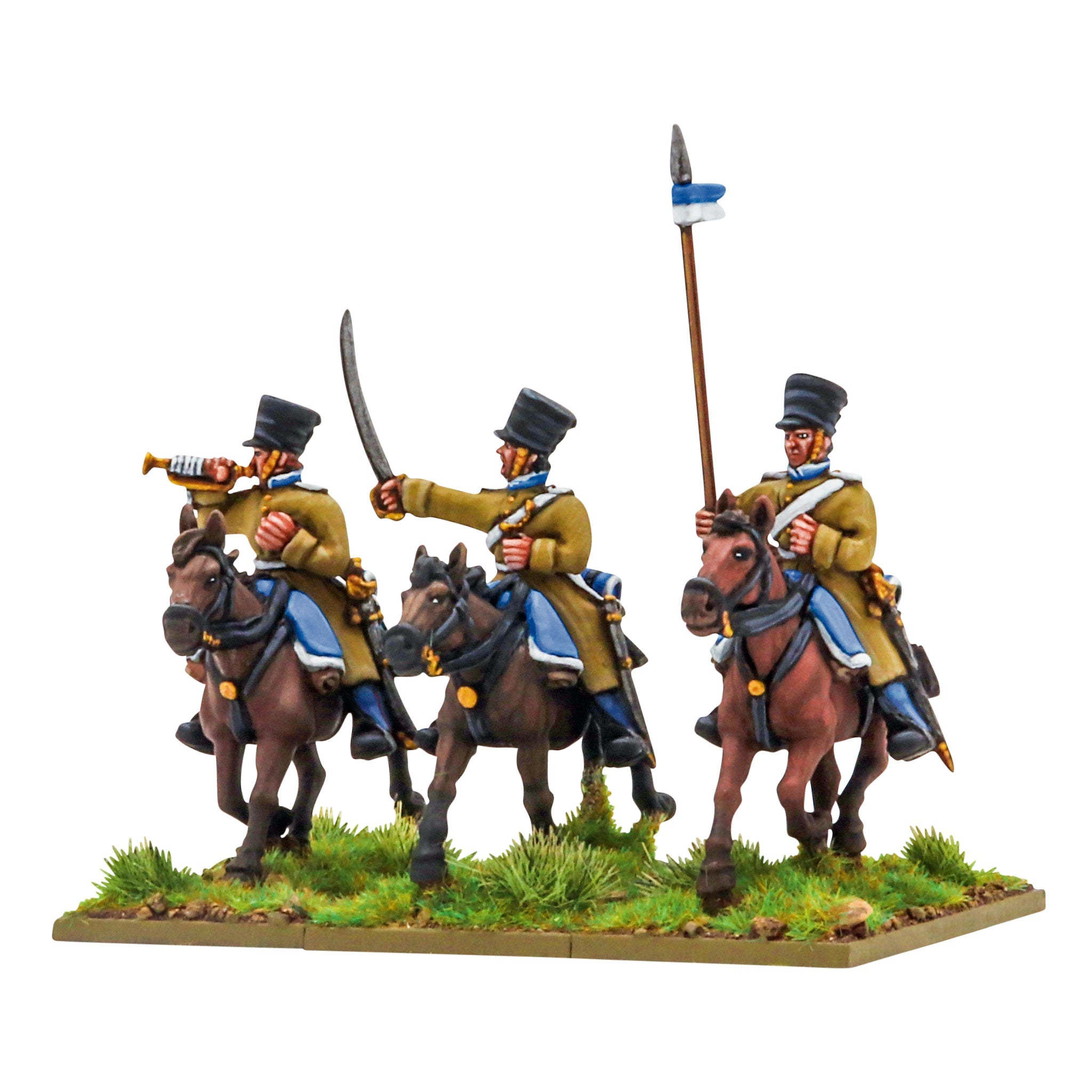 Crimean War Russian Hussars command