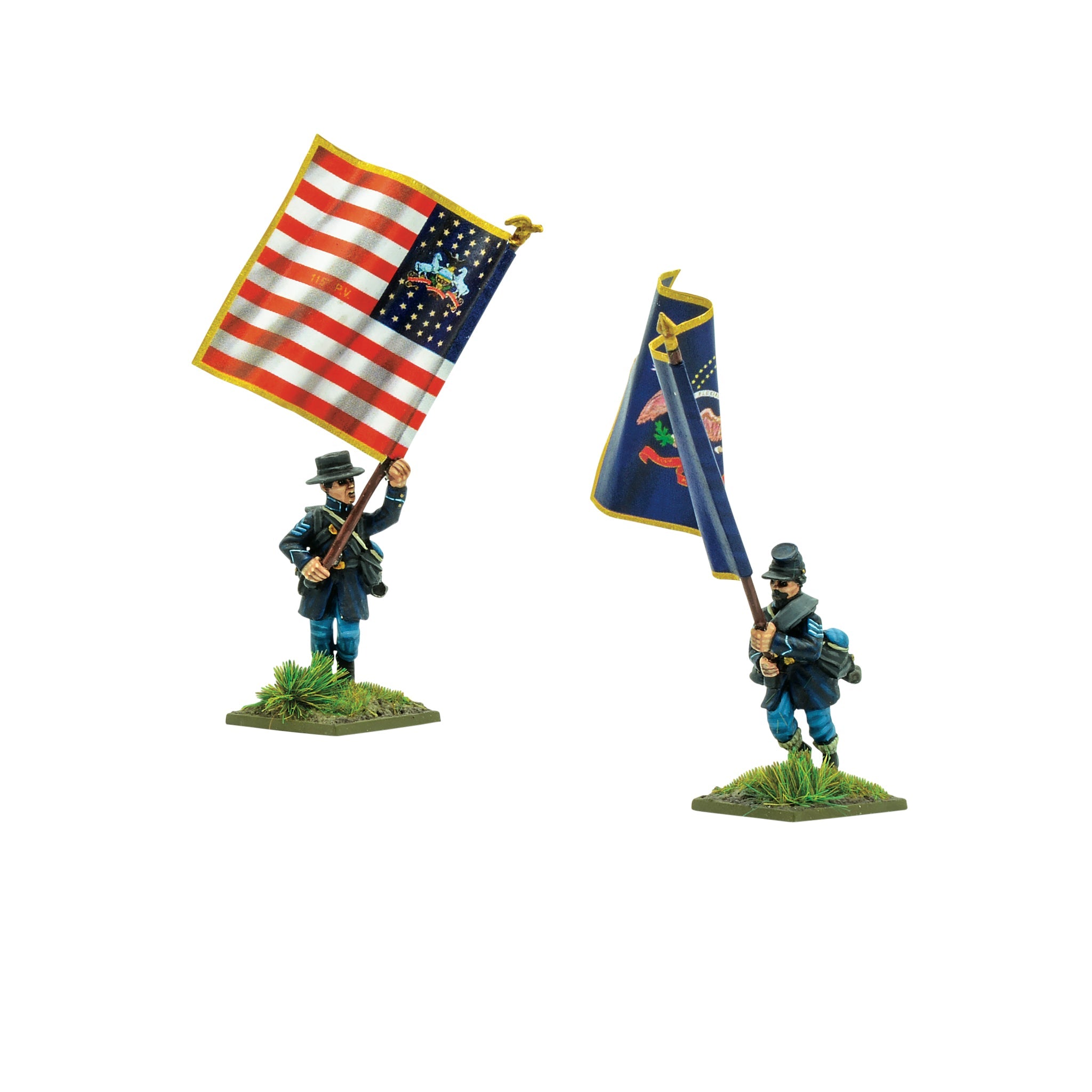 American Civil War Infantry Brigade (Charging)