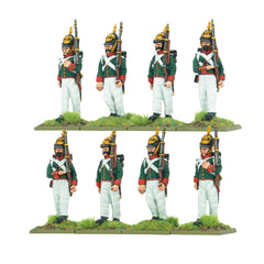 Crimean War Russian infantry in summer dress regiment