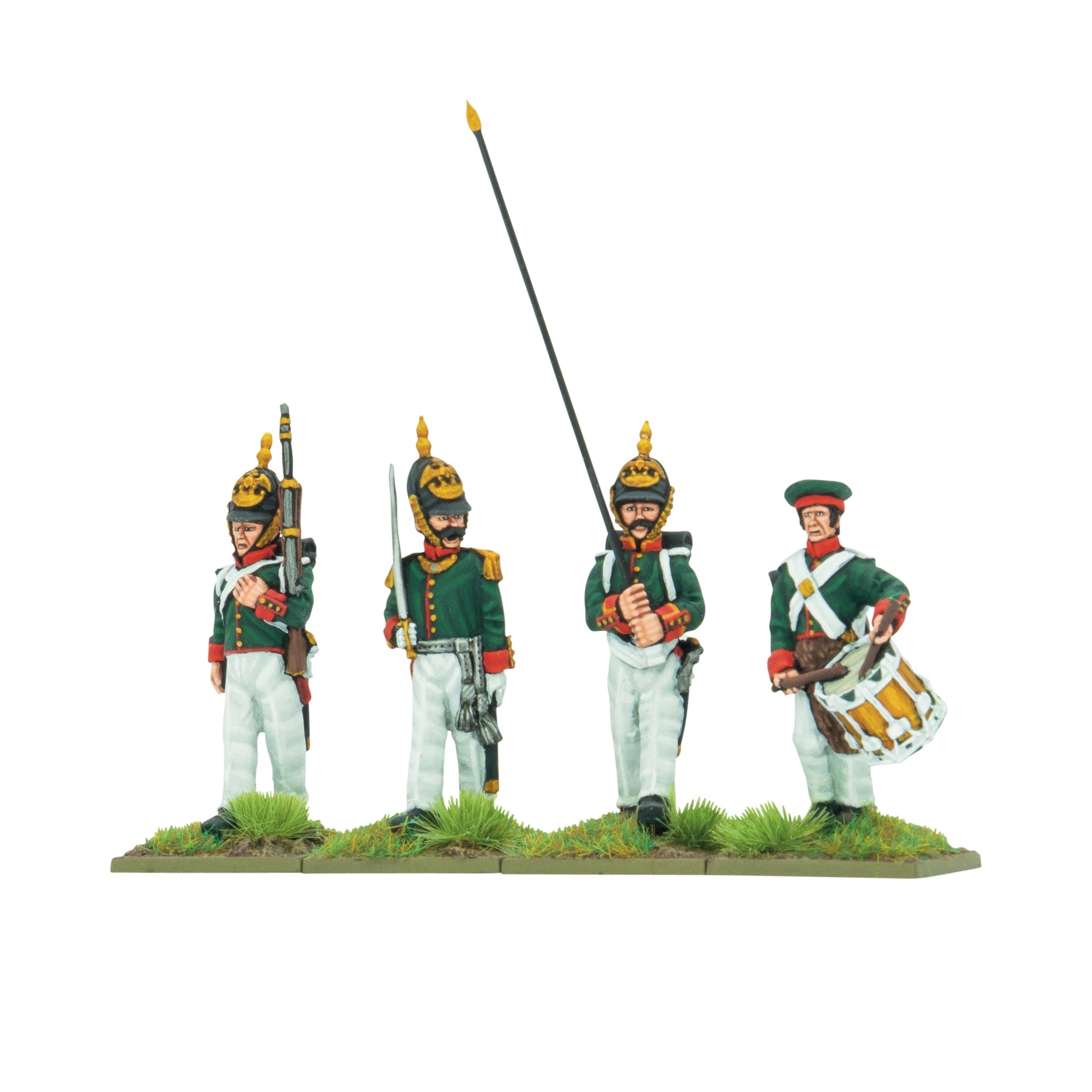Crimean War Russian infantry in summer dress regiment