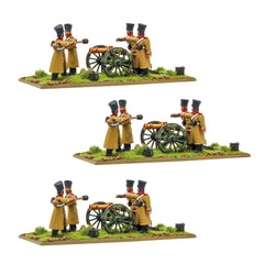 Crimean War Cossack artillery battery