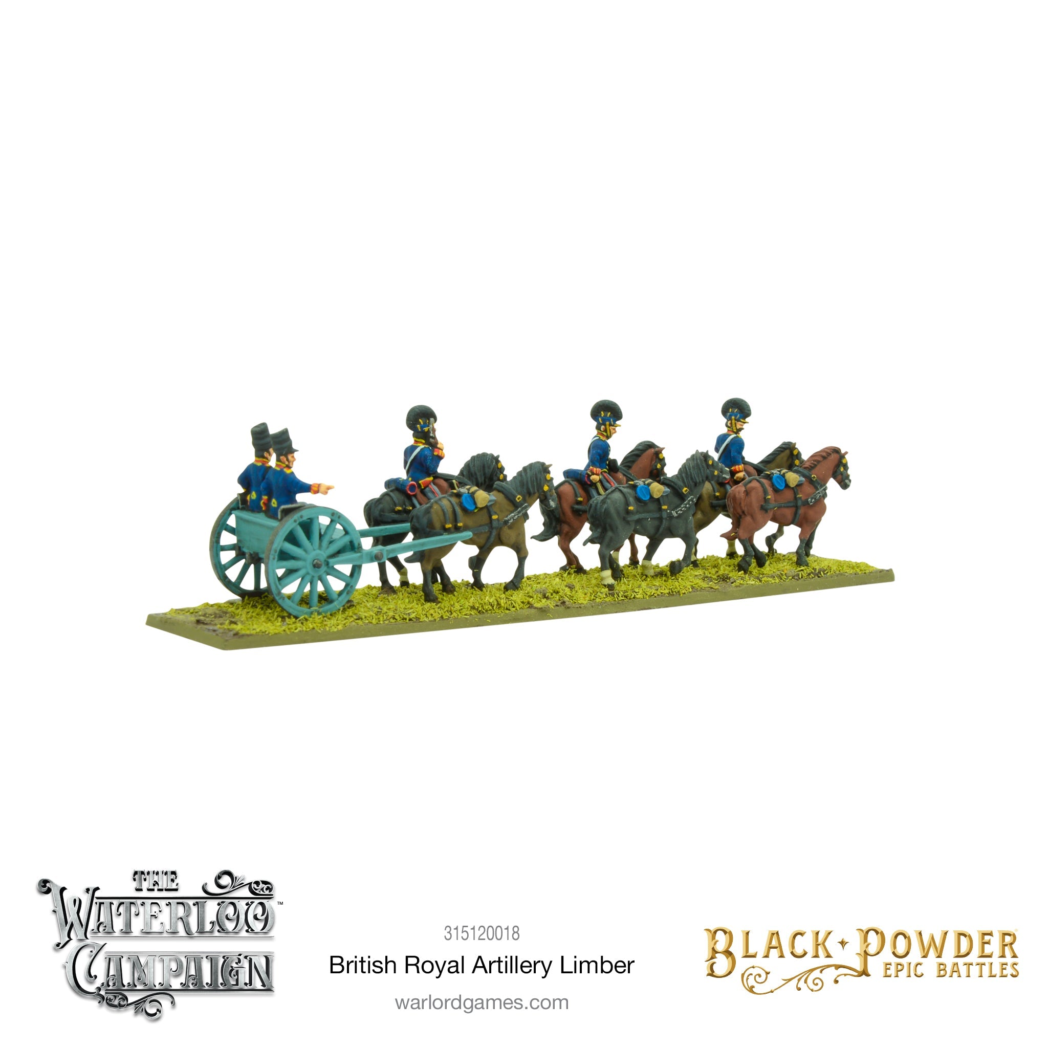 Black Powder Epic Battles: Napoleonic British Royal Artillery Limber