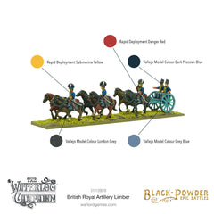 Black Powder Epic Battles: Napoleonic British Royal Artillery Limber