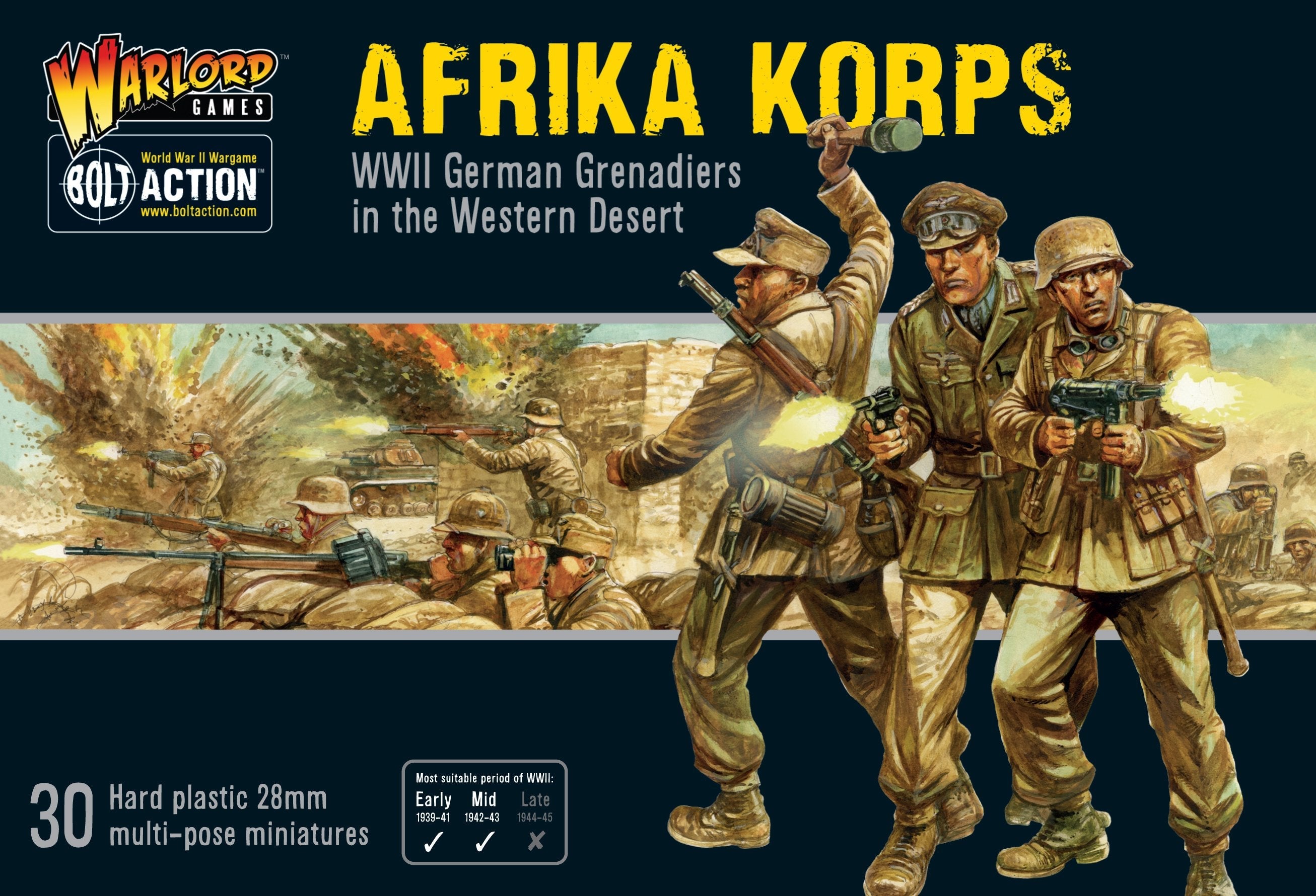 Bolt Action Starter Set – Gentleman's War - Desert Fox Bundle