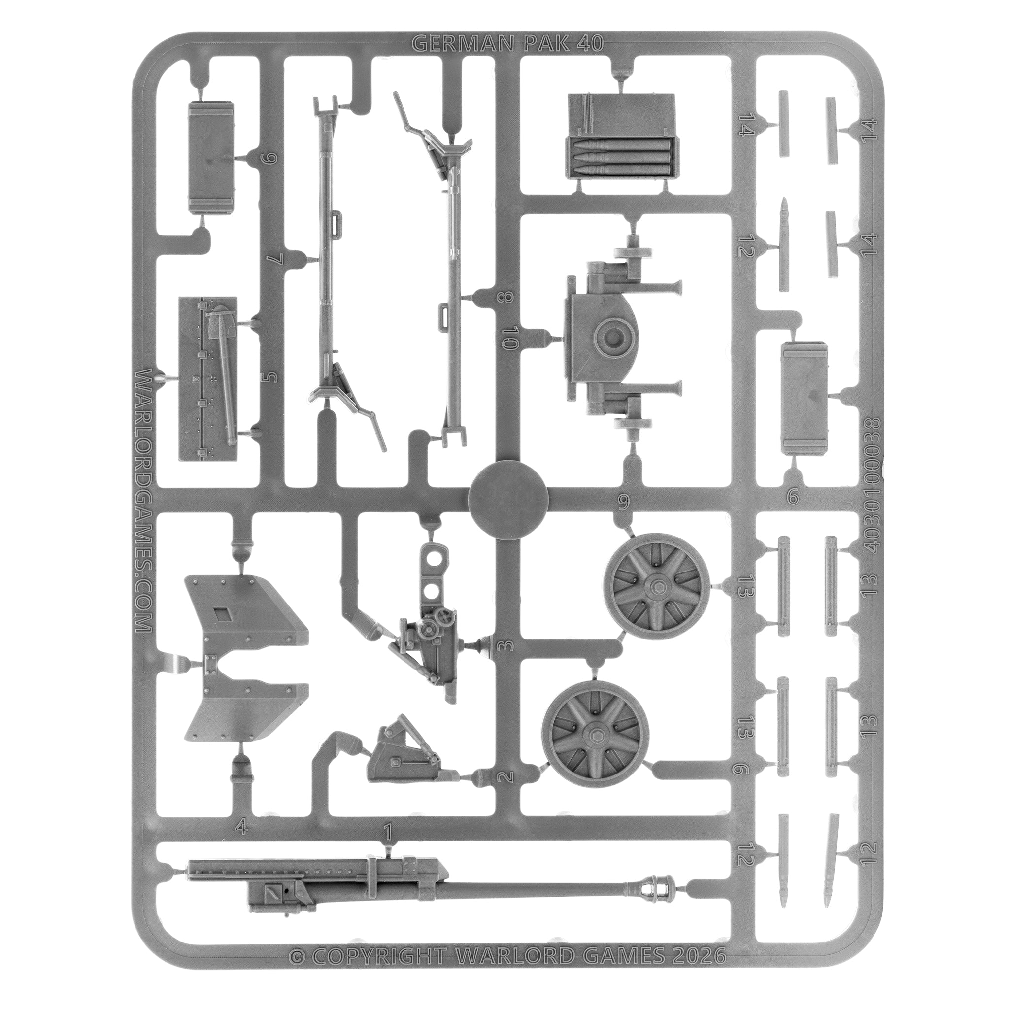 German Pak 40 Anti-Tank Gun