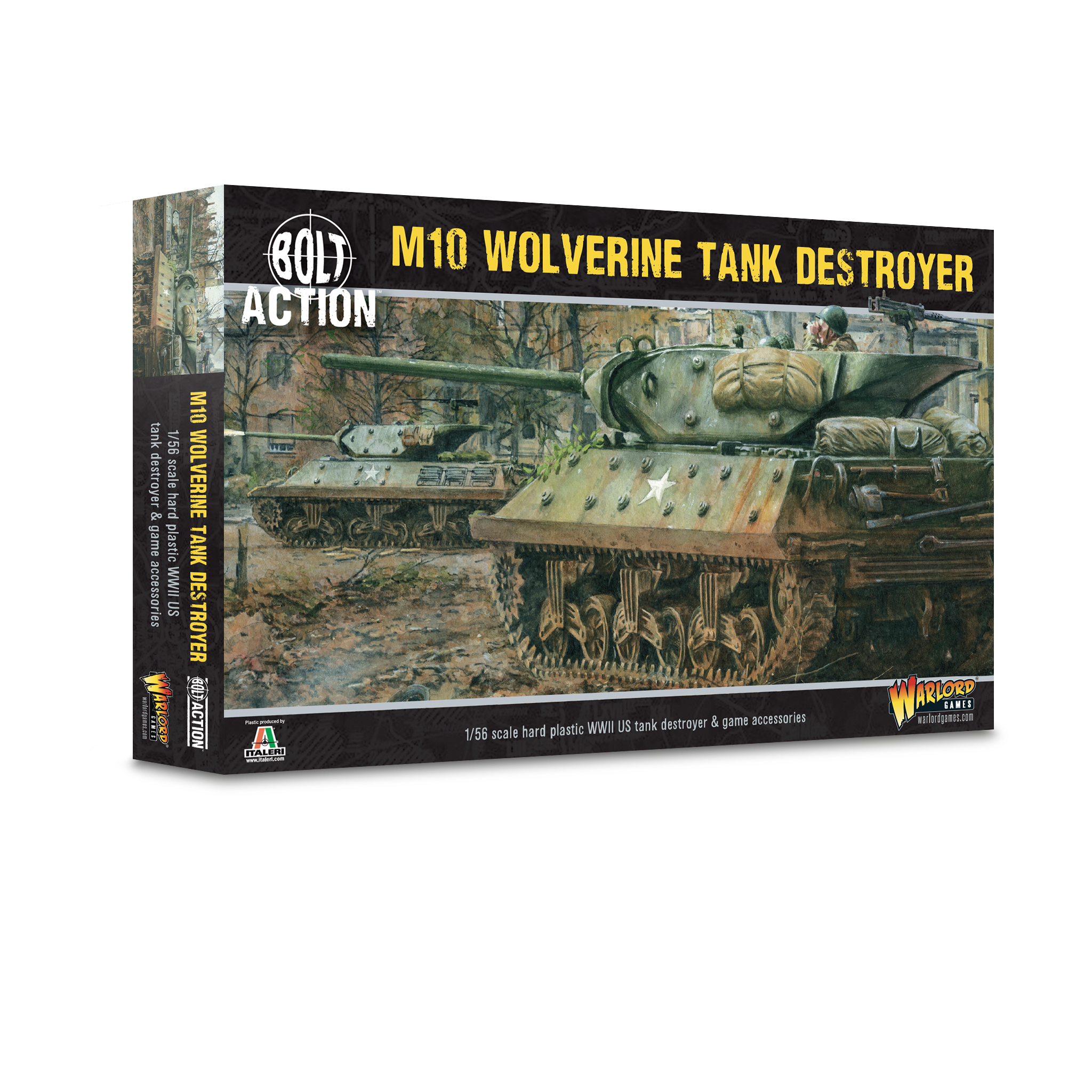 M10 Tank Destroyer/Wolverine (Plastic Box)