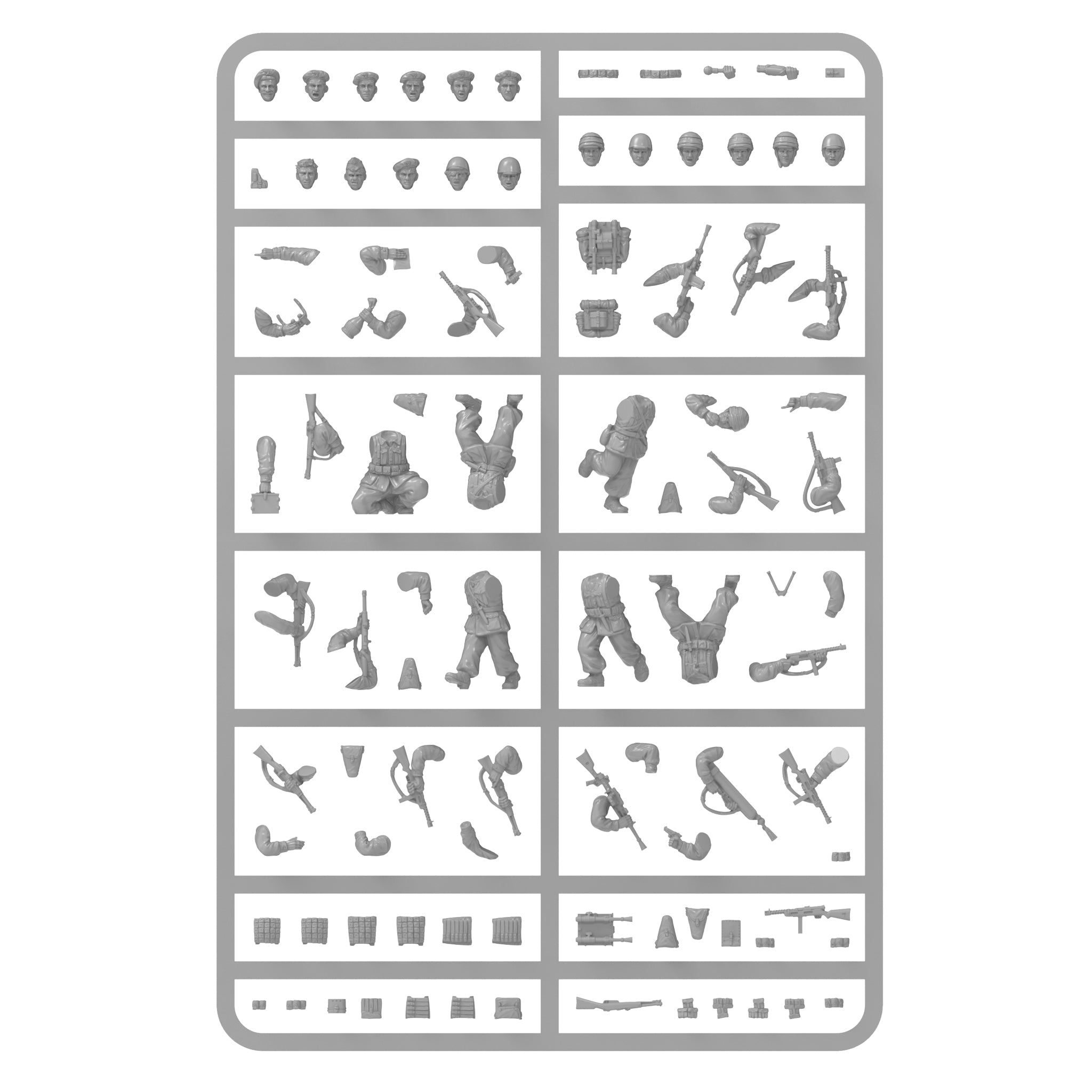 Italian Paracadutisti platoon