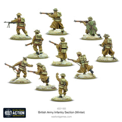 British Infantry section (Winter)