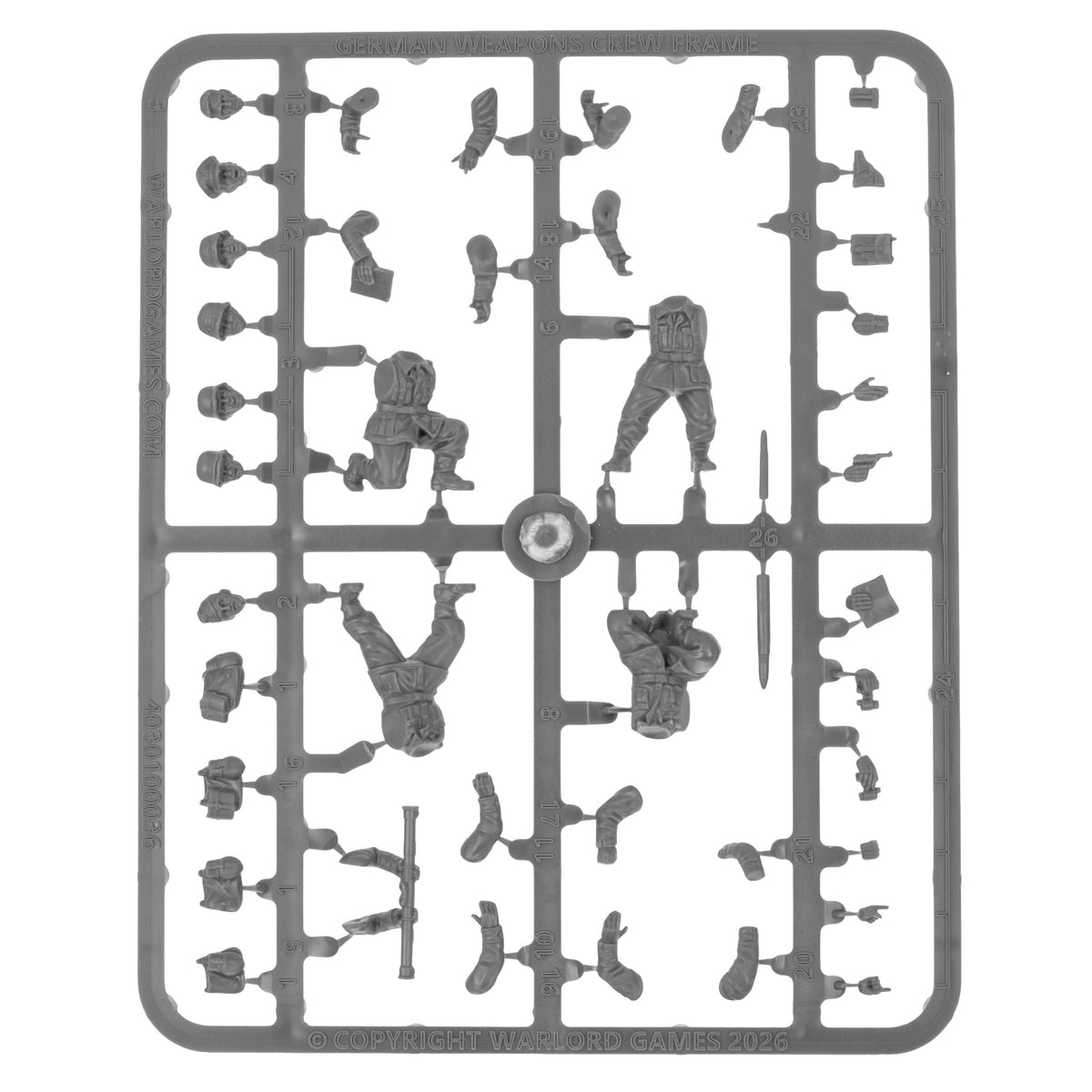German Weapons Crew Frame
