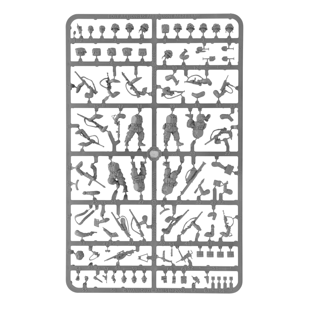 US Airborne M42 frame (2025) Sprue