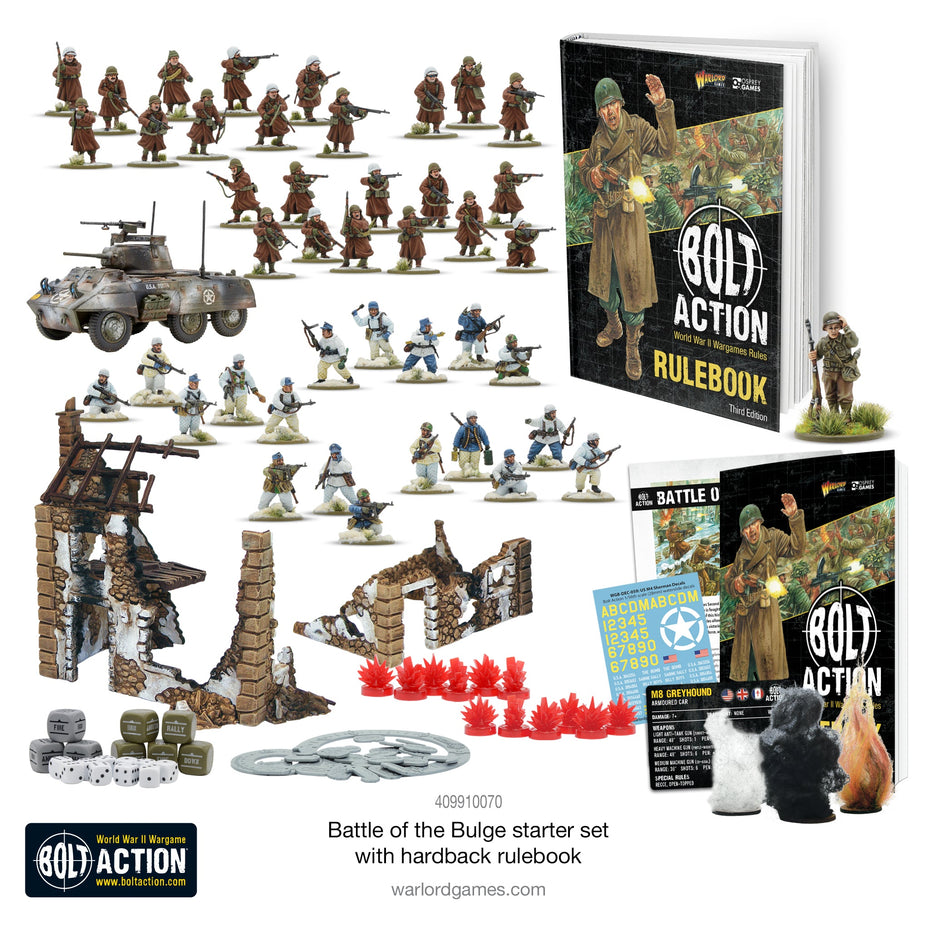Warlord Games Bolt Action – US Rangers – Figurines Historiques 1/56 – Neuf