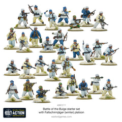 Bolt Action - Battle of the Bulge Starter Set with Fallschirmjäger (Winter) Platoon