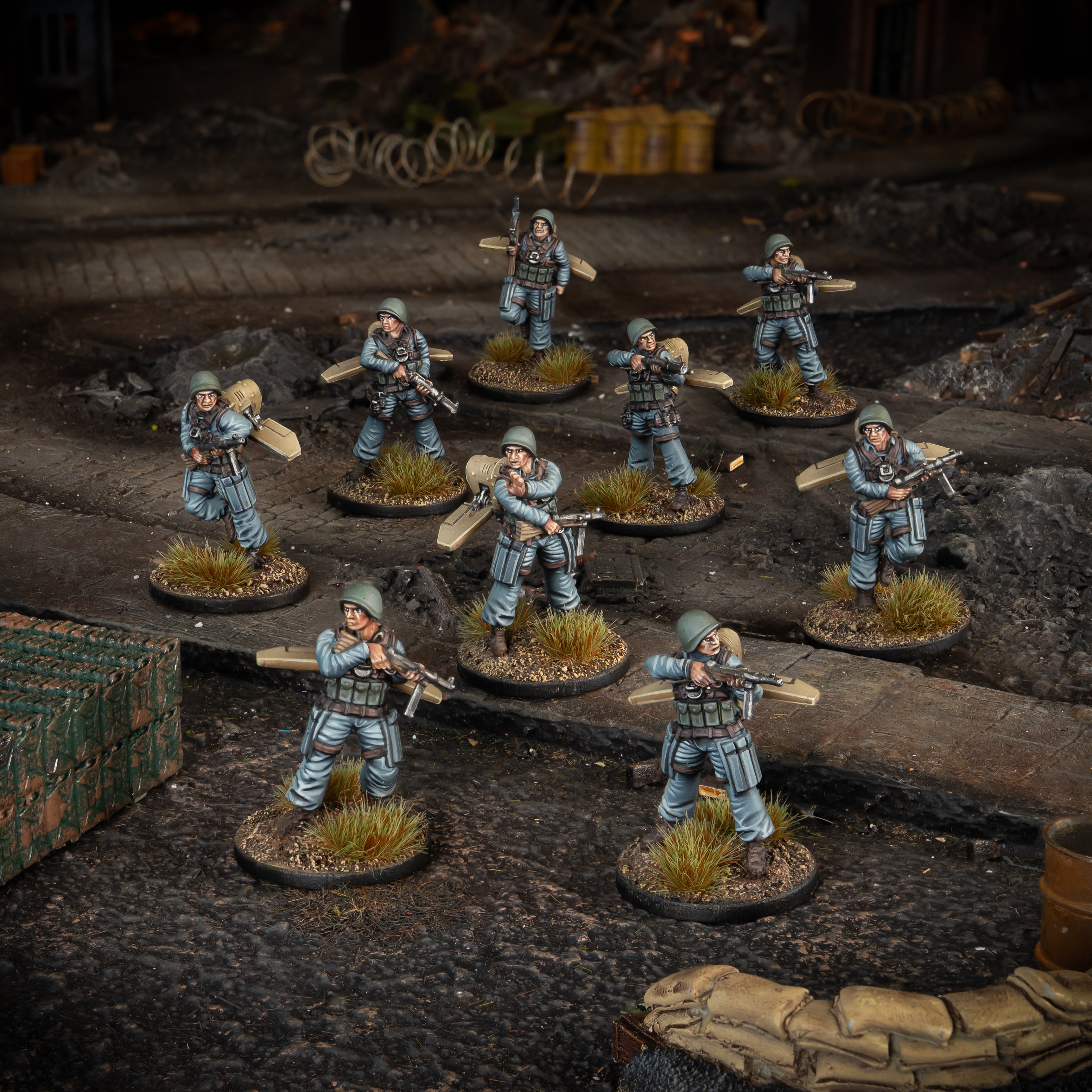 Italian Firefly Paracadutisti Infantry Squad